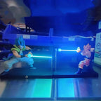 DRAGON BALL Night Light Son Goku Model Super Saiyan Vegeta Light Anime Peripheral Collection Ornaments Children's Toys