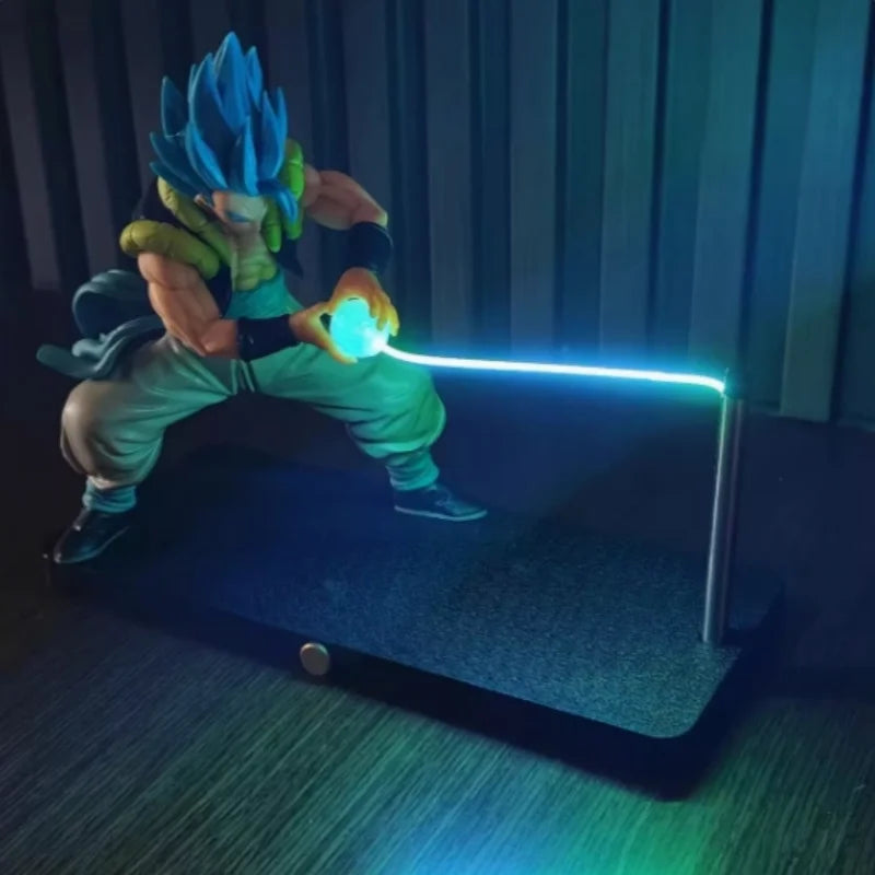 DRAGON BALL Night Light Son Goku Model Super Saiyan Vegeta Light Anime Peripheral Collection Ornaments Children's Toys
