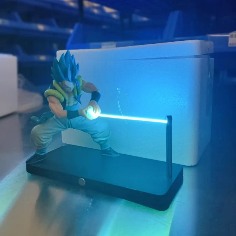 DRAGON BALL Night Light Son Goku Model Super Saiyan Vegeta Light Anime Peripheral Collection Ornaments Children's Toys