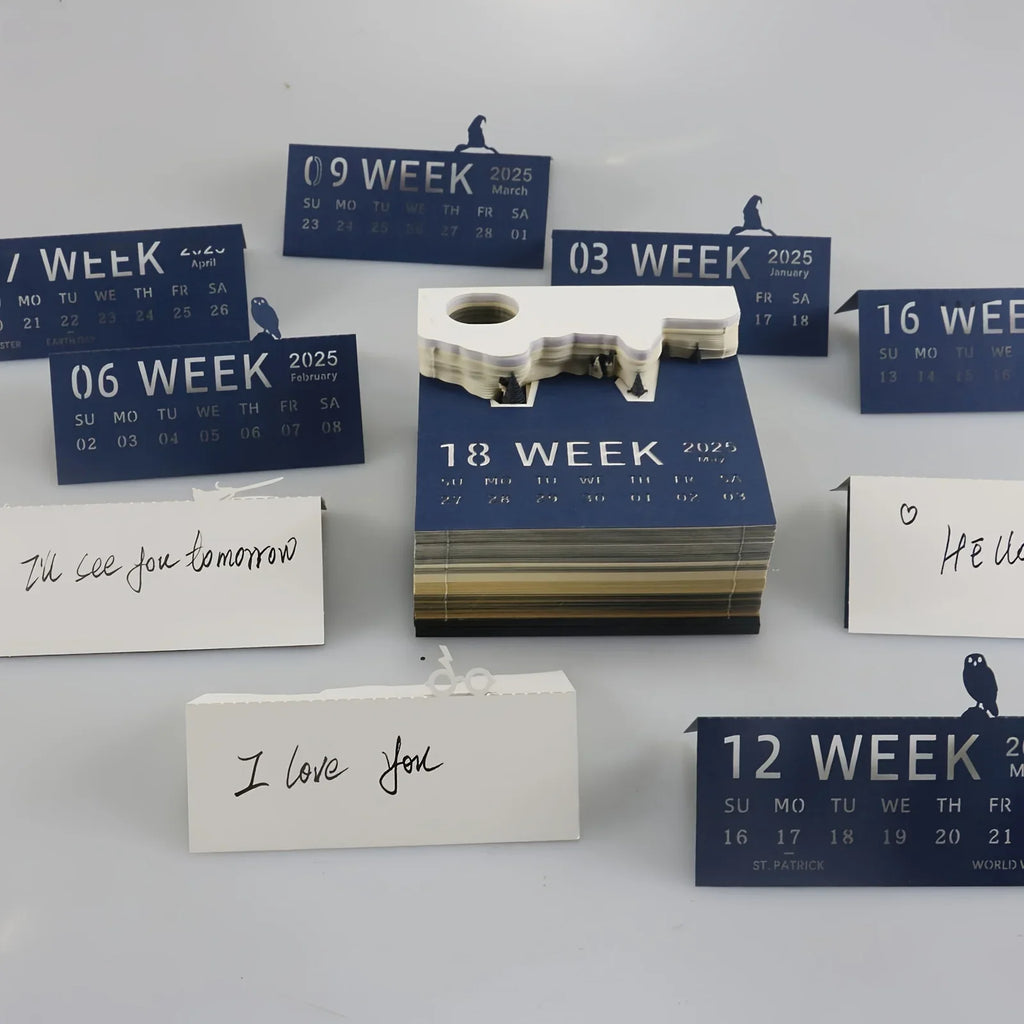Magic Castle Tear-Away Desk Calendar