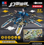 70cm Remote Flying Sword Drone,Rc Glider For Adults,3-Speed Stunt Hand Remote Controlled,Drop-Resistant Material,360° Stunt Flip