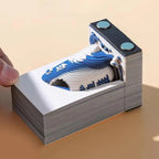3D Calendar 2026,Exquisite 3D Paper Art Memo Pad,Creative Paper Sculpture Crafts Desktop Decoration 0rnaments,Note Gift Office