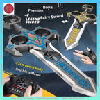 70cm Remote Flying Sword Drone,Rc Glider For Adults,3-Speed Stunt Hand Remote Controlled,Drop-Resistant Material,360° Stunt Flip
