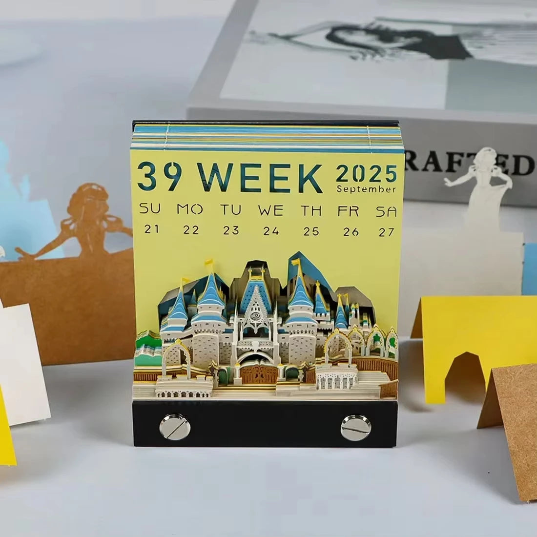 Magic Castle Tear-Away Desk Calendar