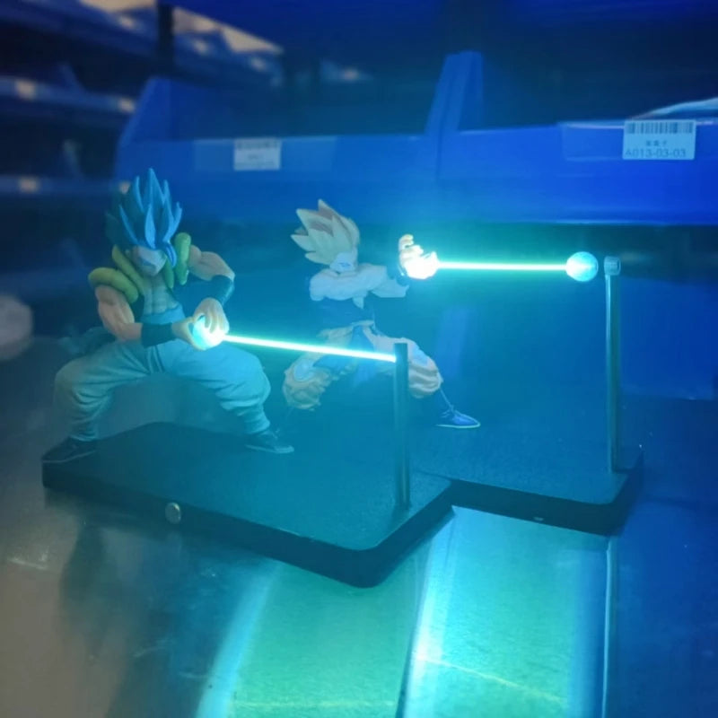 DRAGON BALL Night Light Son Goku Model Super Saiyan Vegeta Light Anime Peripheral Collection Ornaments Children's Toys