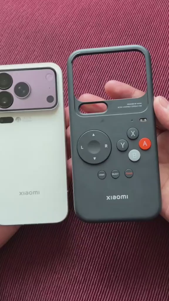 Xiaomi 17 Pro Retro Game Console Phone Case